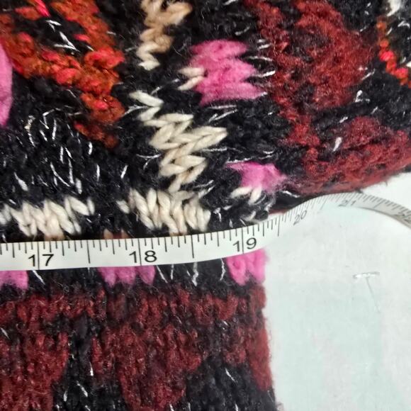 Pilcro by Anthropologie Peace Love Icon Zip Up Sweater Retails $168 - Picture 10 of 12